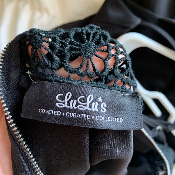 Lulu’s Formal Black Dress - Picture 5 of 5